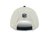 Men's Chicago Bears New Era 2025 NFL Draft Chrome M-Crown 9FORTY Snapback Adjustable Hat - Pro Jersey Sports
