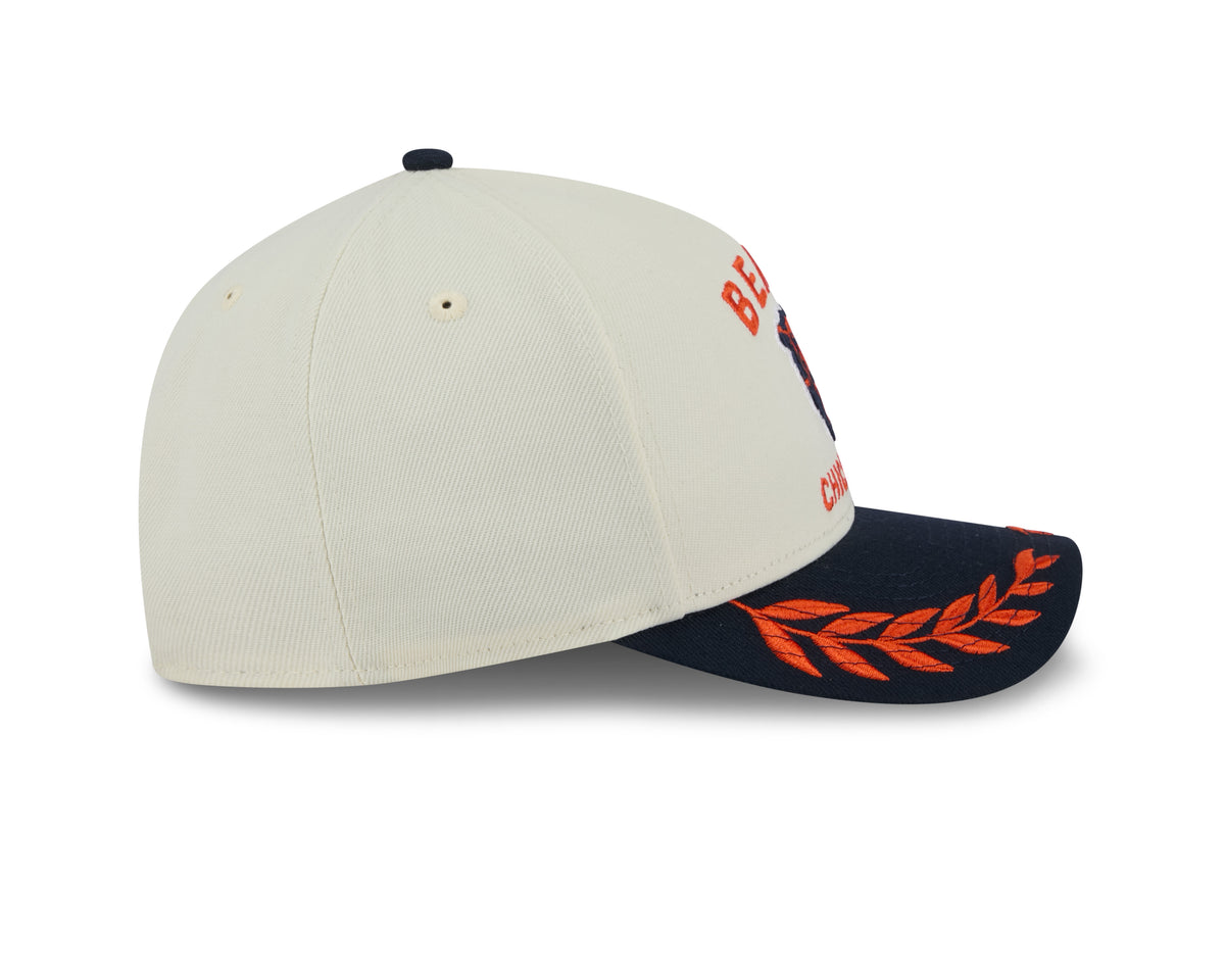 Men's Chicago Bears New Era 2025 NFL Draft Chrome M-Crown 9FORTY Snapback Adjustable Hat - Pro Jersey Sports