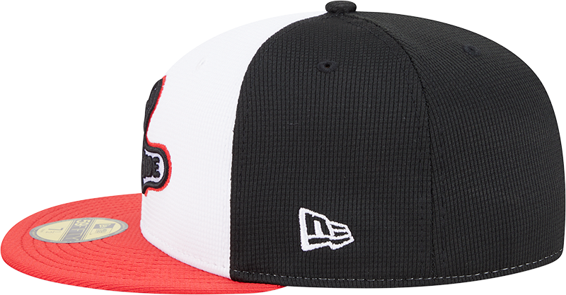 Chicago White Sox New Era Black/White/Red 2025 City Connect Batting Practice 59FIFTY Fitted Hat - Pro Jersey Sports
