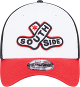 Chicago White Sox New Era 2025 City Connect Batting Practice 39THIRTY Flex Hat - White/Red - Pro Jersey Sports