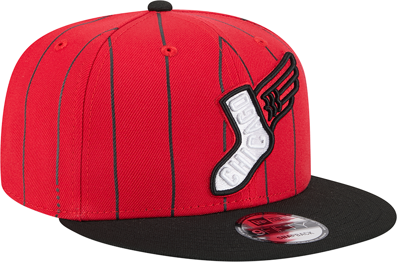 Chicago White Sox New Era 2025 City Connect 9FIFTY Snapback Hat - Red/Black - Pro Jersey Sports