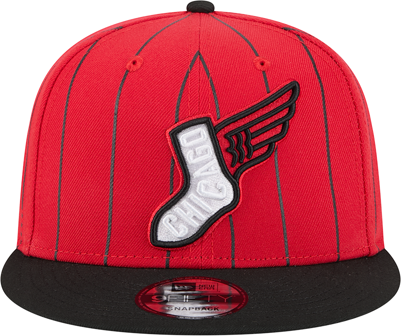 Chicago White Sox New Era 2025 City Connect 9FIFTY Snapback Hat - Red/Black - Pro Jersey Sports