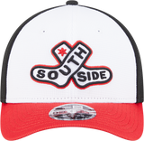 Chicago White Sox New Era Black/Red 2025 City Connect Batting Practice M-Crown 9FORTY Adjustable Hat - Pro Jersey Sports