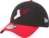 Chicago White Sox 2025 City Connect Alternate Black/Red New Era 39THIRTY Flex Fit Hat - Pro Jersey Sports