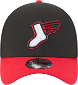 Chicago White Sox 2025 City Connect Alternate Black/Red New Era 39THIRTY Flex Fit Hat - Pro Jersey Sports