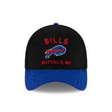 Men's Buffalo Bills New Era 2025 NFL Draft Black 39THIRTY Flex Fit Hat - Pro Jersey Sports