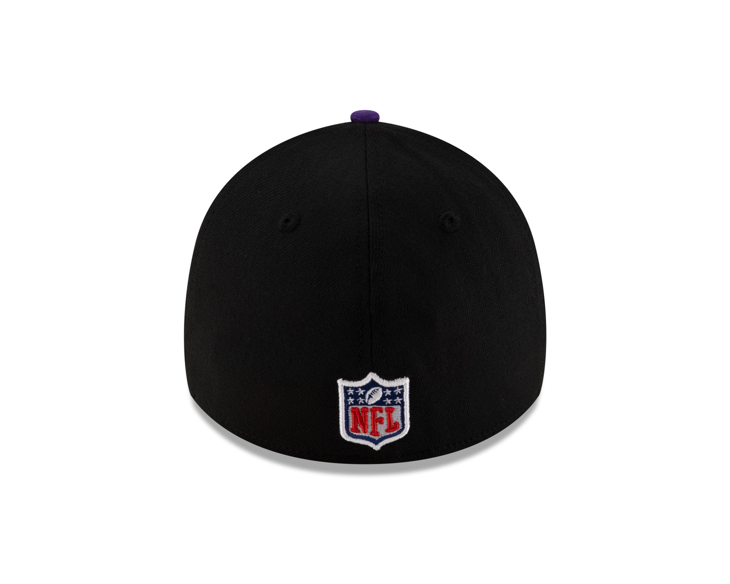 Men's Minnesota Vikings New Era 2025 NFL Draft Black 39THIRTY Flex Fit Hat