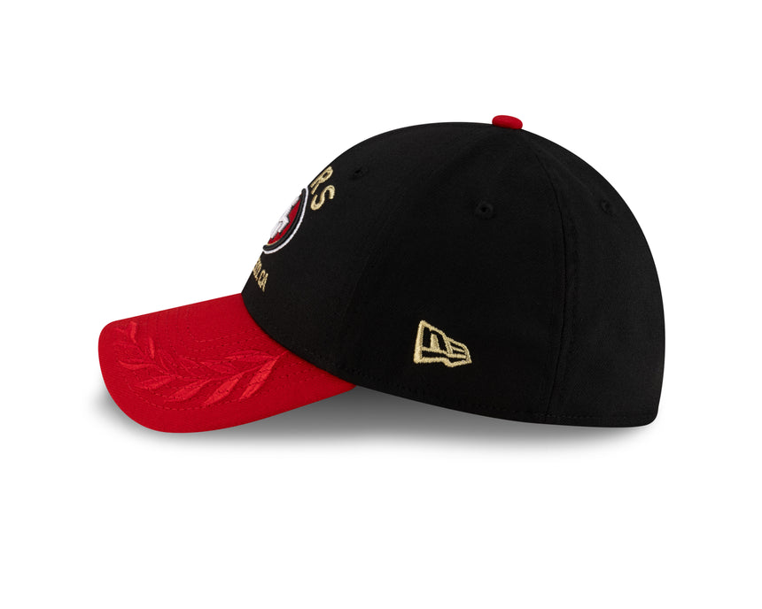 Men's San Francisco 49ers New Era 2025 NFL Draft Black 39THIRTY Flex Fit Hat - Pro Jersey Sports