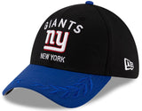 Men's New York Giants New Era 2025 NFL Draft Black 39THIRTY Flex Fit Hat - Pro Jersey Sports