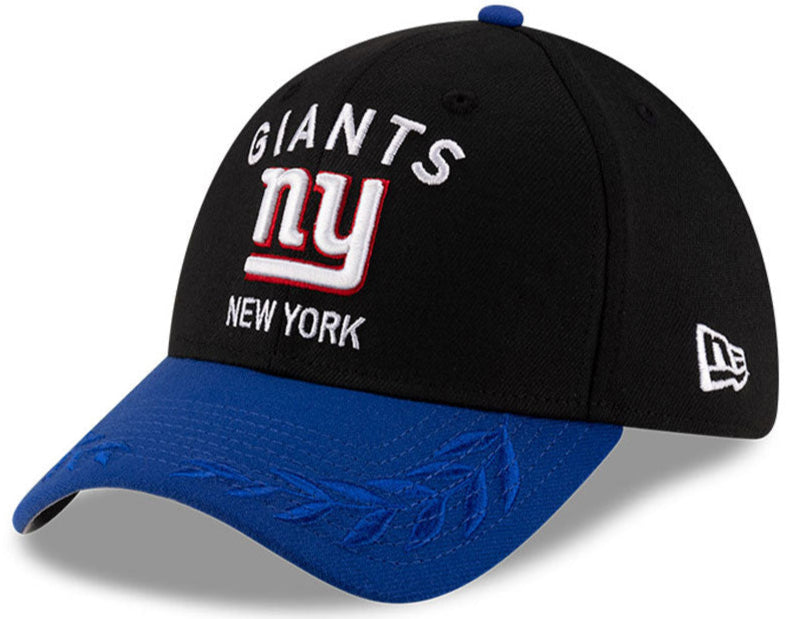 Men's New York Giants New Era 2025 NFL Draft Black 39THIRTY Flex Fit Hat - Pro Jersey Sports