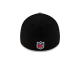 Men's Las Vegas Raiders New Era 2025 NFL Draft Black 39THIRTY Flex Fit Hat - Pro Jersey Sports