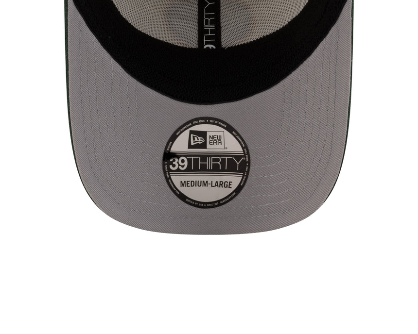 Men's Green Bay Packers New Era 2025 NFL Draft Chrome 39THIRTY Flex Fit Hat - Pro Jersey Sports