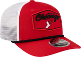 Chicago White Sox City Connect Red/White Center Patch 9SEVENTY Trucker Adjustable Hat - Pro Jersey Sports