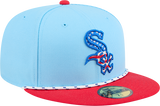 Chicago White Sox 2025 Independence Day New Era Blue 59FIFTY Fitted Hat - Pro Jersey Sports