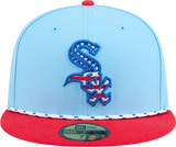 Chicago White Sox 2025 Independence Day New Era Blue 59FIFTY Fitted Hat - Pro Jersey Sports