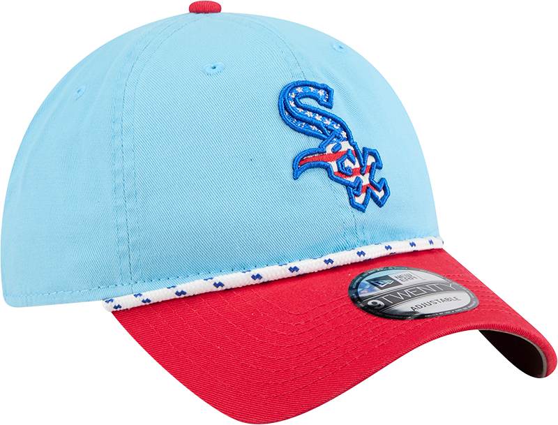 Chicago White Sox New Era 2025 Independence Day Blue 9TWENTY Adjustable Hat - Pro Jersey Sports