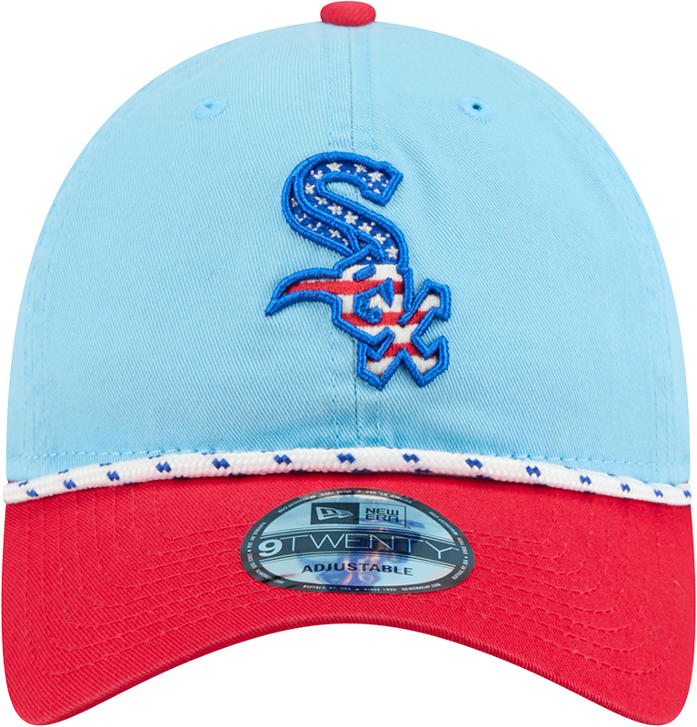 Chicago White Sox New Era 2025 Independence Day Blue 9TWENTY Adjustable Hat - Pro Jersey Sports