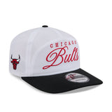 Men's Chicago Bulls New Era 2025 NBA Draft White/Black 19TWENTY Adjustable Hat - Pro Jersey Sports