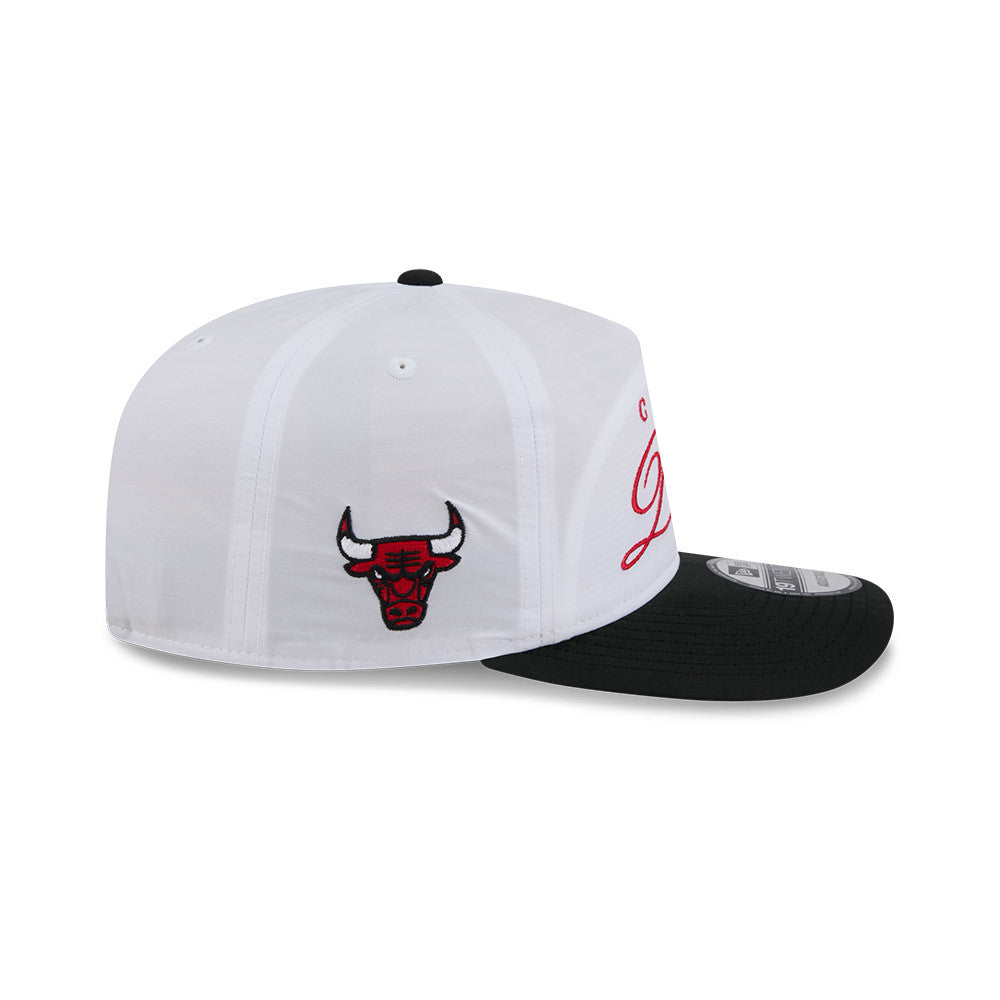 Men's Chicago Bulls New Era 2025 NBA Draft White/Black 19TWENTY Adjustable Hat - Pro Jersey Sports
