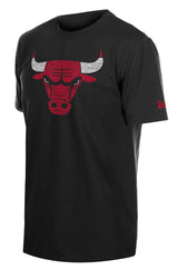 Men's Chicago Bulls New Era Black Fade Away Tee - Pro Jersey Sports