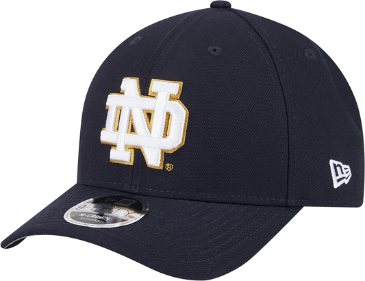 Notre Dame Fighting Irish New Era Navy 9FORTY M-Crown Adjustable Hat - Pro Jersey Sports