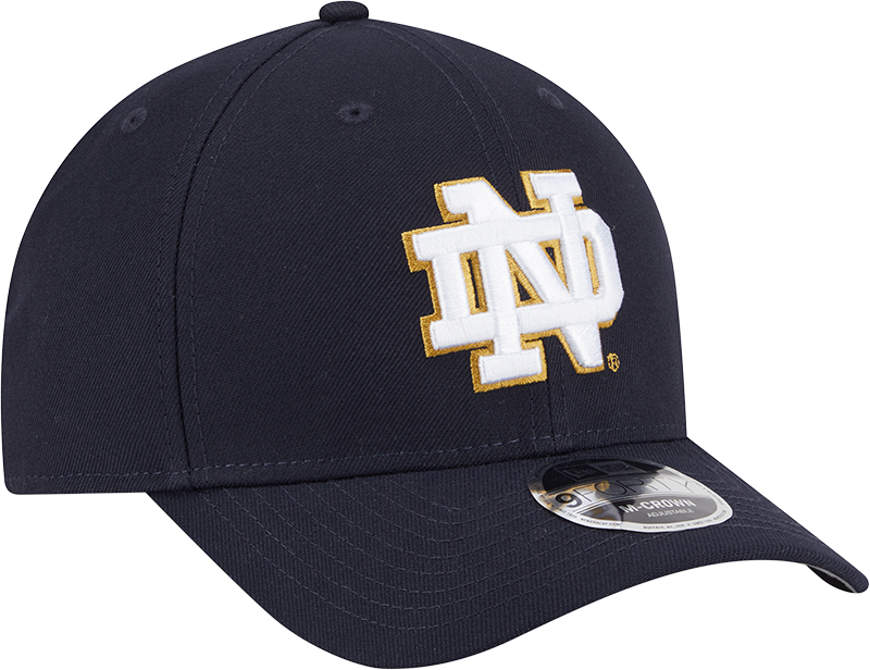 Notre Dame Fighting Irish New Era Navy 9FORTY M-Crown Adjustable Hat - Pro Jersey Sports