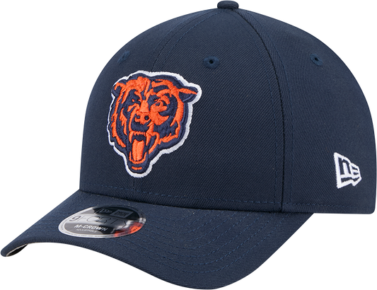Youth Chicago Bears New Era Navy Primary 9FORTY M-Crown Adjustable Hat - Pro Jersey Sports