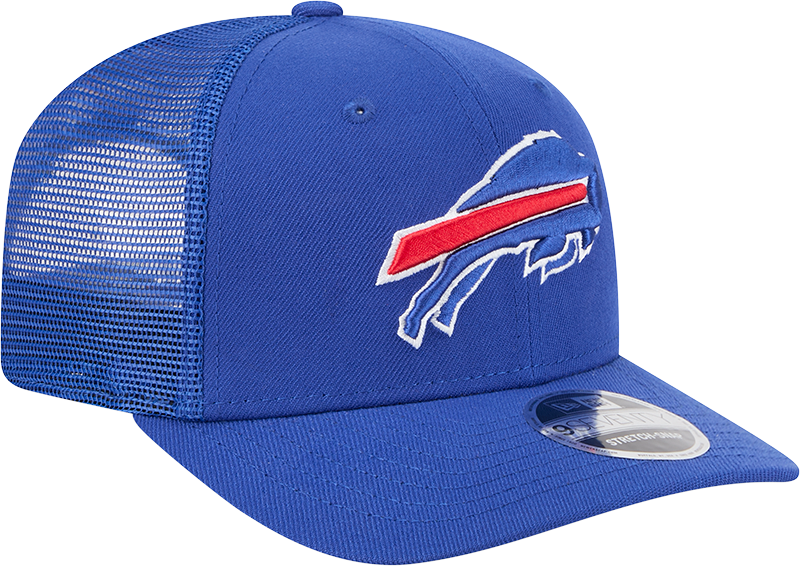 Buffalo Bills New Era Royal 9SEVENTY Trucker Adjustable Hat - Pro Jersey Sports