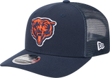 Chicago Bears New Era Navy Trucker Primary 9SEVENTY Trucker Hat - Pro Jersey Sports