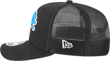 Detroit Lions New Era Black Trucker Primary 9SEVENTY Trucker Hat - Pro Jersey Sports