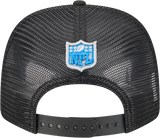 Detroit Lions New Era Black Trucker Primary 9SEVENTY Trucker Hat - Pro Jersey Sports