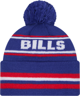 Buffalo Bills Blue New Era Knit Classic Cuffed Pom Knit - Pro Jersey Sports