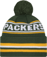 Green Bay Packers Green New Era Knit Classic Cuffed Pom Knit - Pro Jersey Sports