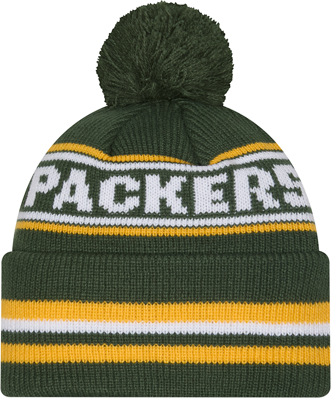 Green Bay Packers Green New Era Knit Classic Cuffed Pom Knit - Pro Jersey Sports