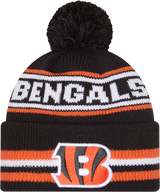 Cincinnati Bengals Black New Era Knit Classic Cuffed Pom Knit - Pro Jersey Sports