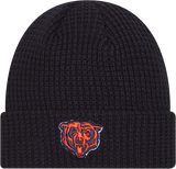Chicago Bears Navy New Era Cuffed Waffle Knit - Pro Jersey Sports