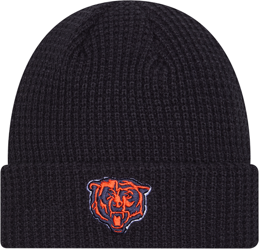 Chicago Bears Navy New Era Cuffed Waffle Knit - Pro Jersey Sports