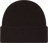 Chicago Blackhawks Black New Era Cuffed Waffle Knit - Pro Jersey Sports