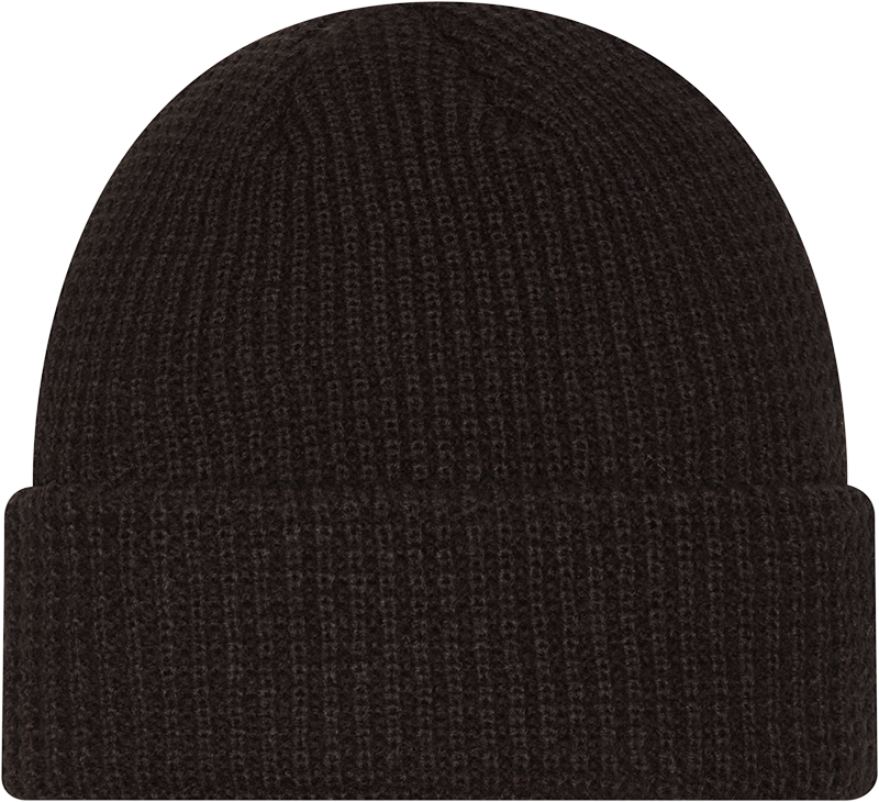 Chicago Blackhawks Black New Era Cuffed Waffle Knit - Pro Jersey Sports