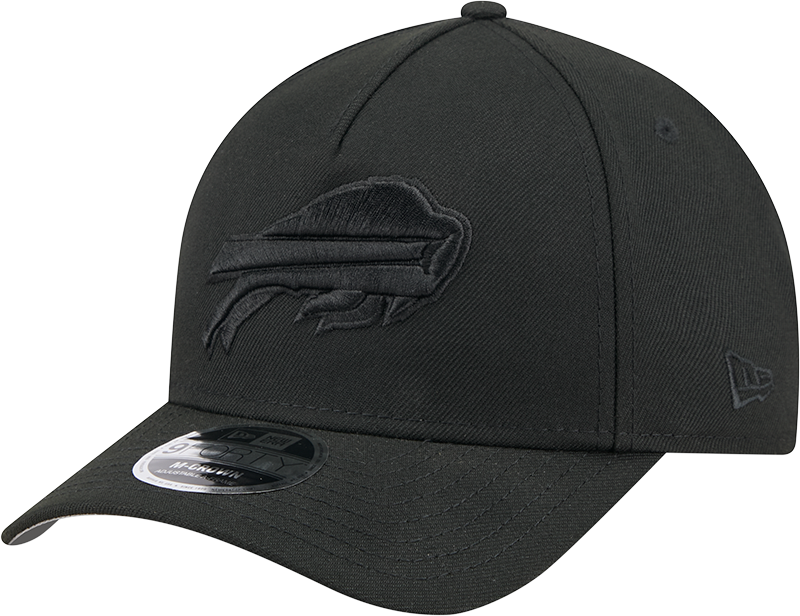 Buffalo Bills New Era Tonal Black Primary 9FORTY A-Frame M-Crown Adjustable Hat - Pro Jersey Sports