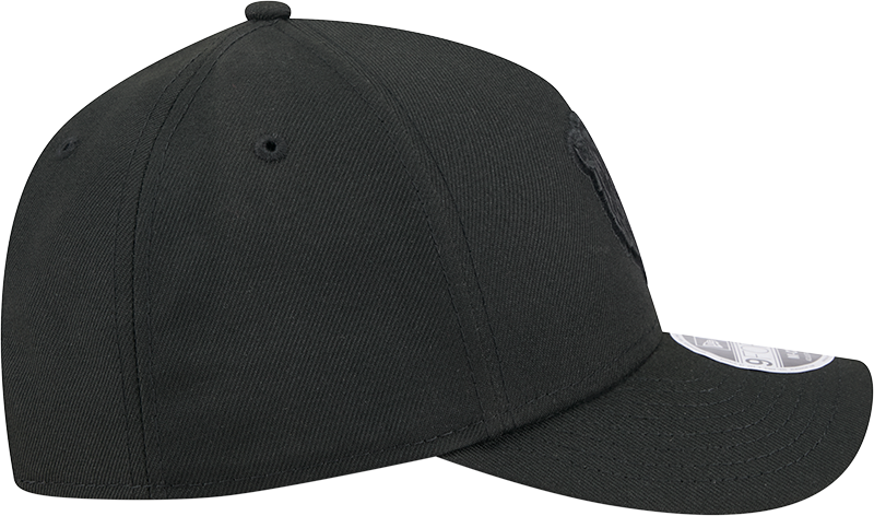 Chicago Bears New Era Black Tonal Primary 9FORTY A-Frame M-Crown Adjustable Hat - Pro Jersey Sports