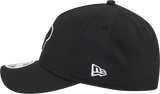Houston Texans New Era Black & White Primary 9FORTY A-Frame M-Crown Adjustable Hat - Pro Jersey Sports