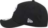 Green Bay Packers New Era Black & White Primary 9FORTY A-Frame M-Crown Adjustable Hat - Pro Jersey Sports