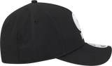 Green Bay Packers New Era Black & White Primary 9FORTY A-Frame M-Crown Adjustable Hat - Pro Jersey Sports