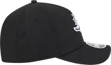 Miami Dolphins New Era Black & White Primary 9FORTY A-Frame M-Crown Adjustable Hat - Pro Jersey Sports