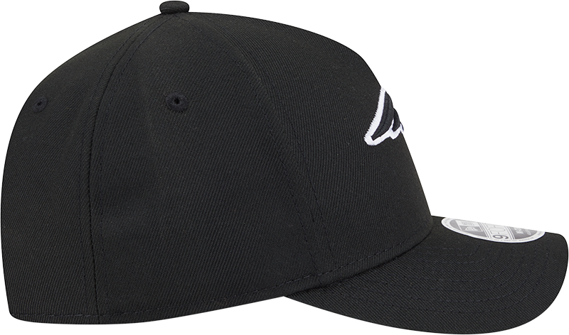 New England Patriots New Era Black A-Frame 9FORTY M-Crown Adjustable Hat - Pro Jersey Sports