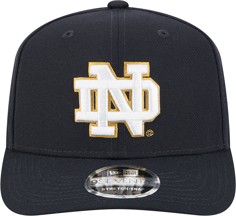 Men's Notre Dame Fighting Irish New Era Navy New Era 9SEVENTY Perf Hat