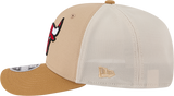 Chicago Bulls New Era 2T Tan 9SEVENTY Trucker Adjustable Hat - Pro Jersey Sports