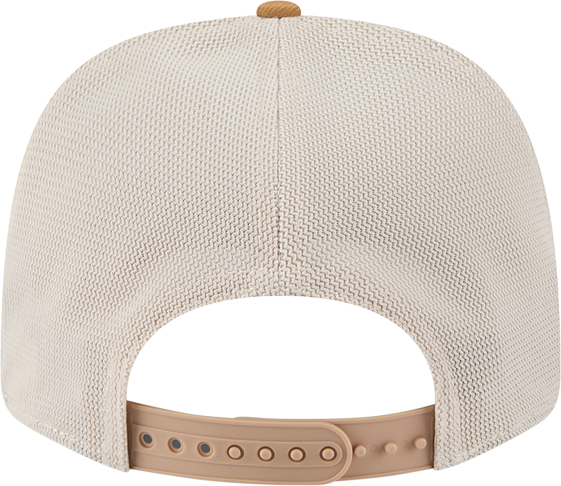 Chicago Blackhawks New Era 2T Tan 9SEVENTY Trucker Adjustable Hat - Pro Jersey Sports