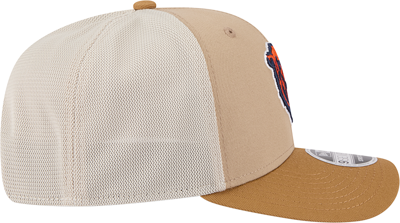 Chicago Bears New Era 2T Tan 9SEVENTY Trucker Adjustable Hat - Pro Jersey Sports